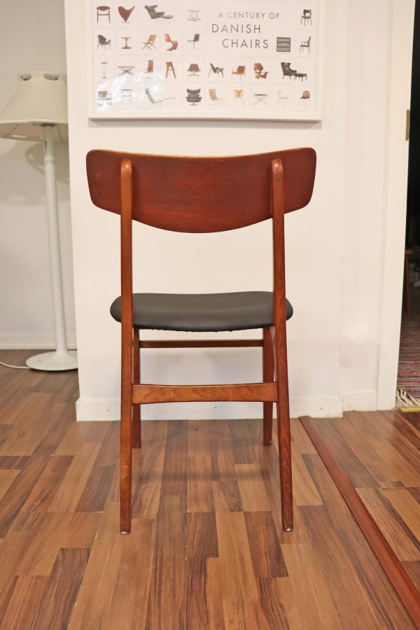 60 -luvun tanskalainen ruokapöydän tuoli