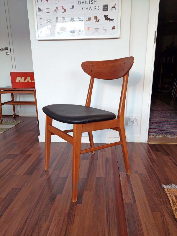 Farstrup møbler 210 60 luvun ruokapöydän tuoli