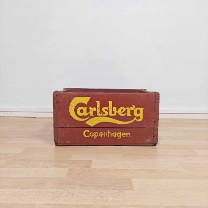 1920 luvun Carlsberg olutlaatikko