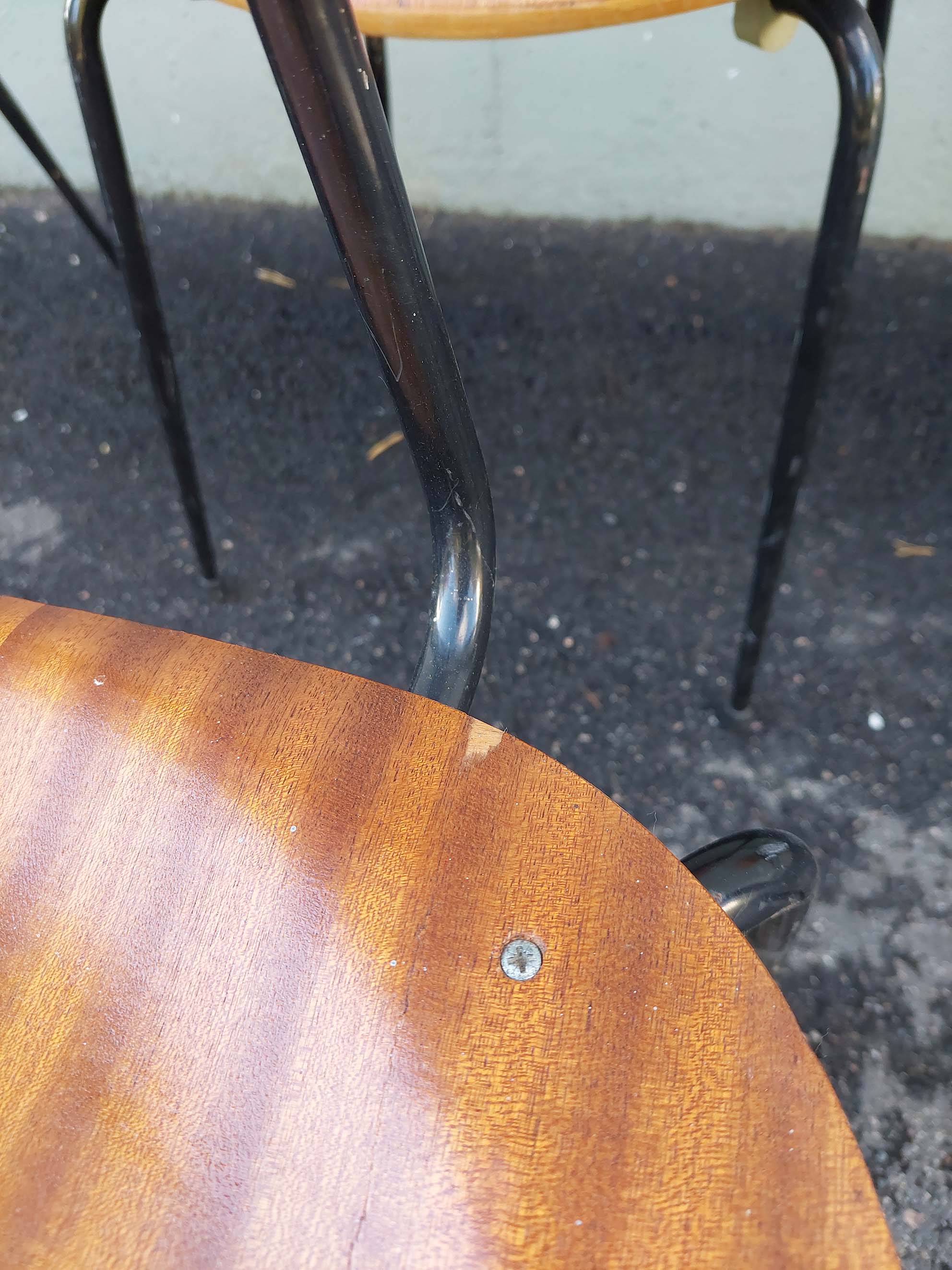 50-luvun tanskalainen koulutuoli