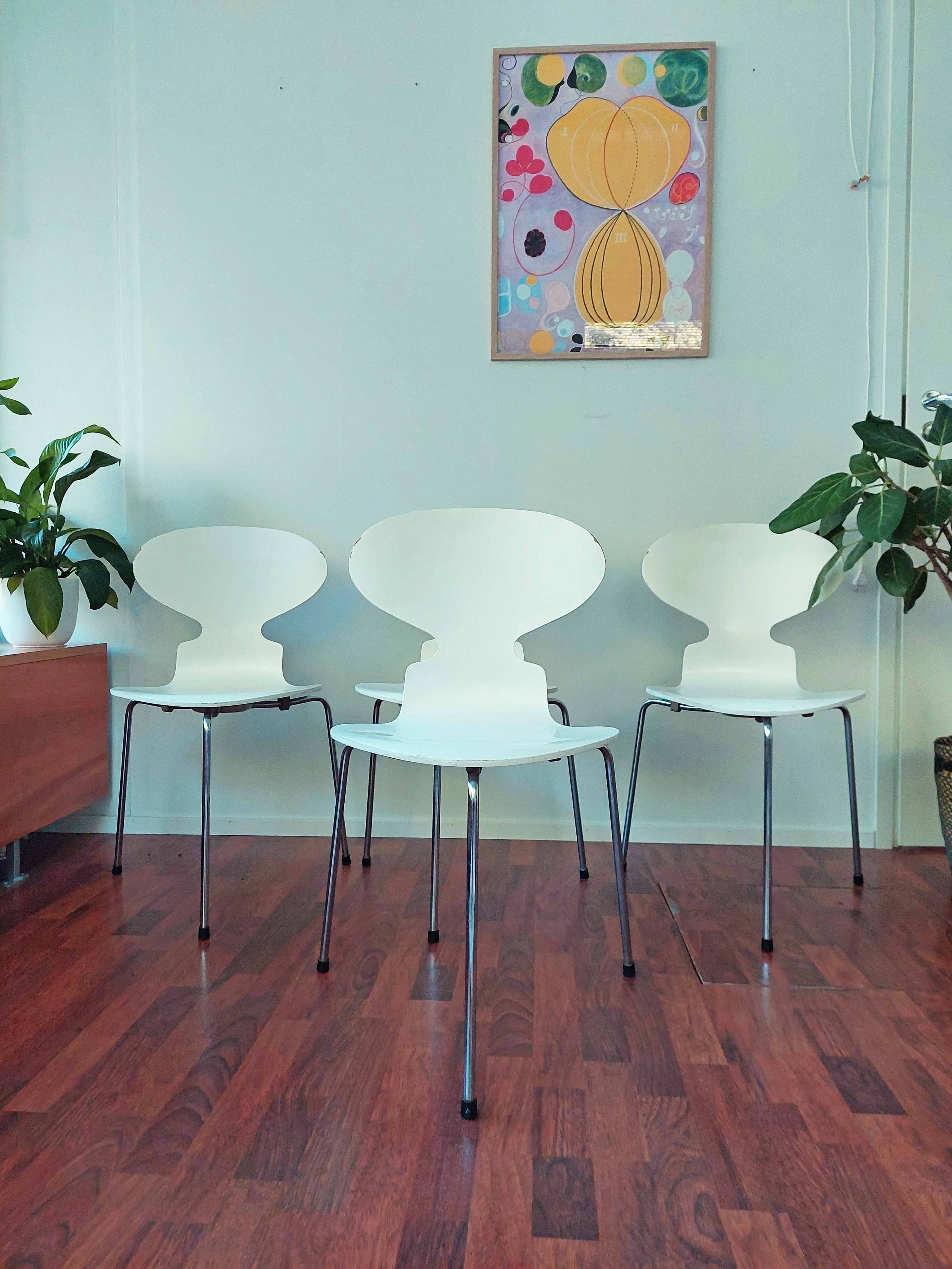 4kpl muurahaistuolit, Fritz hansen