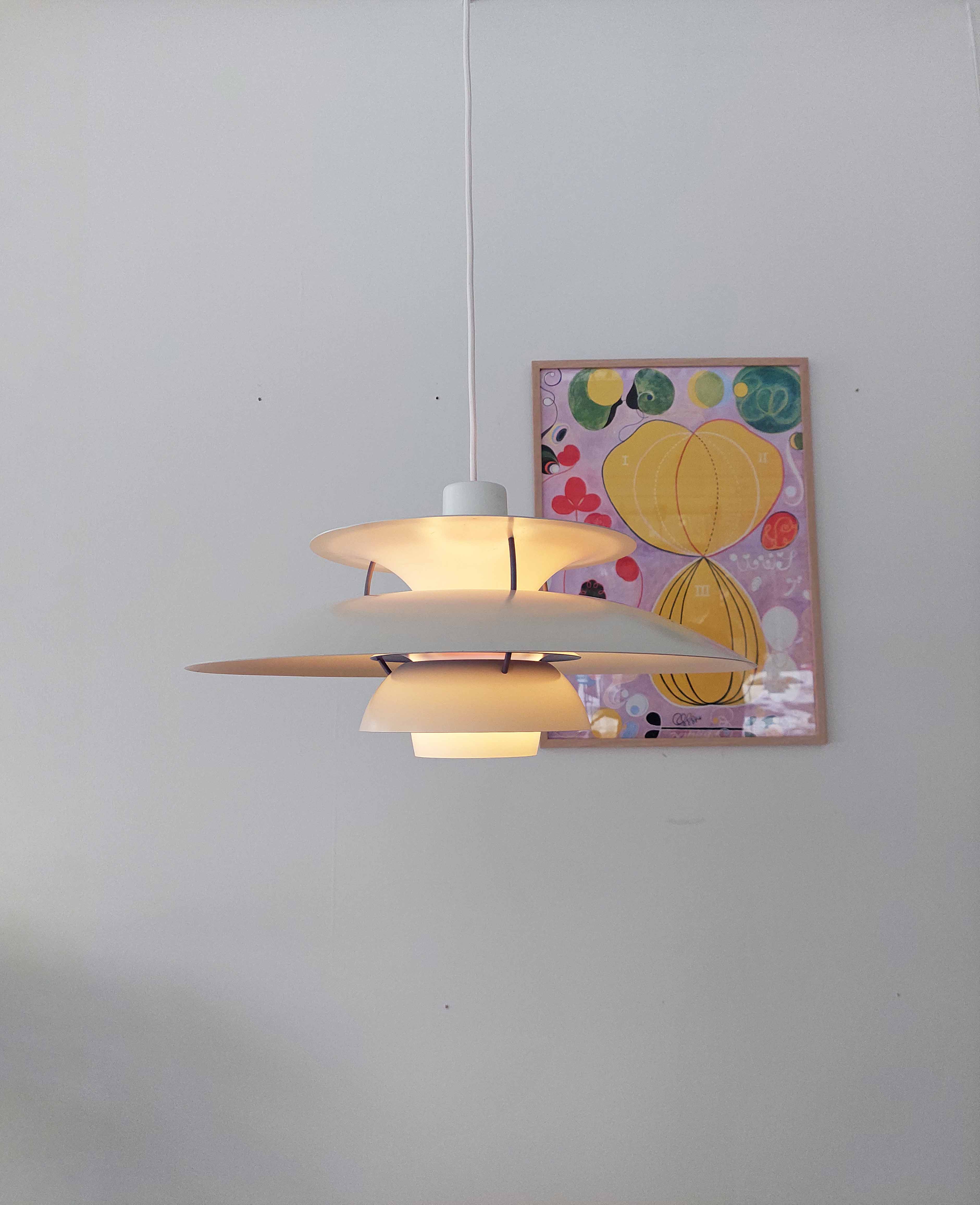 PH5 Classic White, Louis Poulsen, Poul Henningsen
