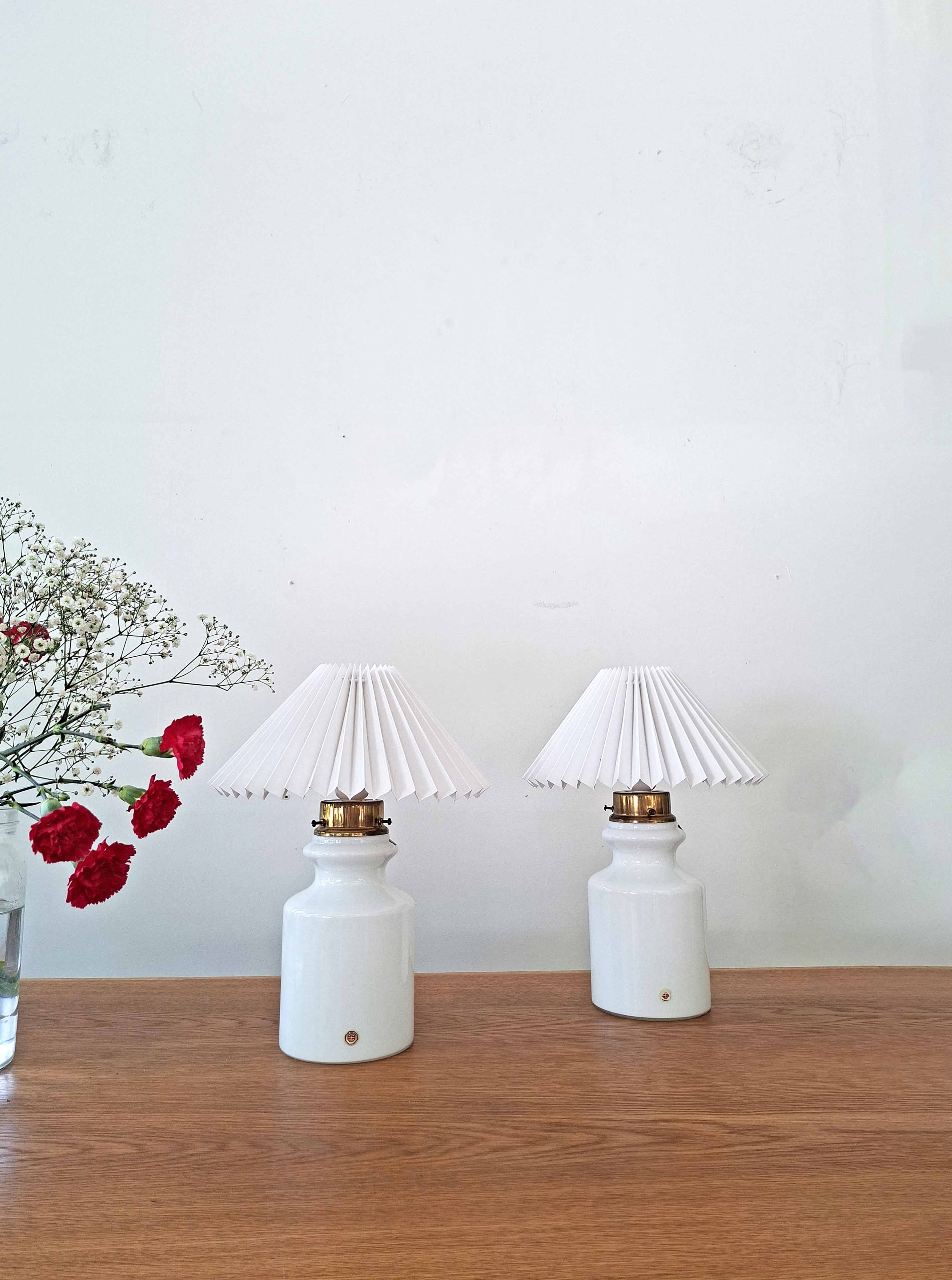 Maitolasiset pöytävalaisimet 1960 -luvulta, Odreco