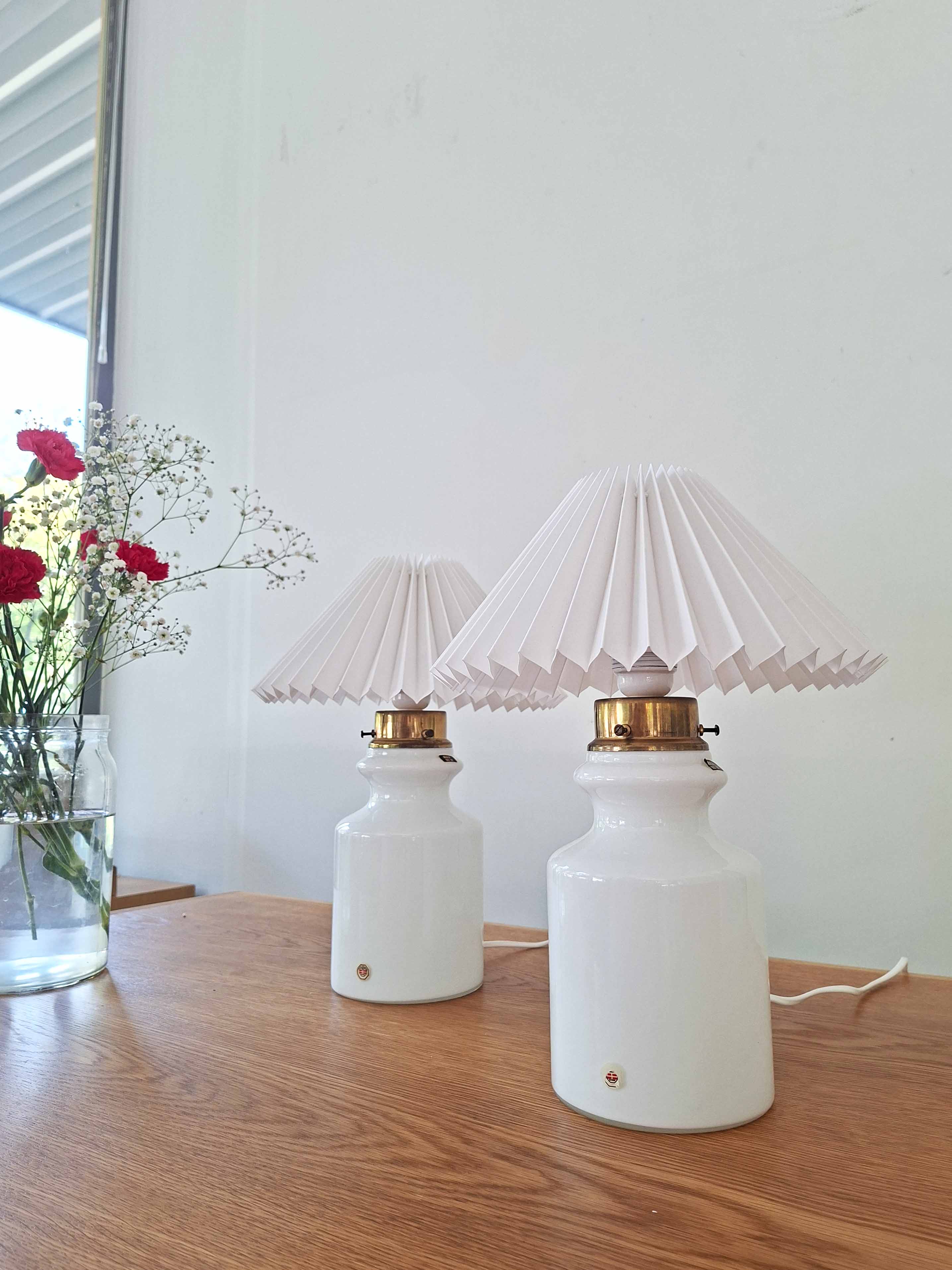 Maitolasiset pöytävalaisimet 1960 -luvulta, Odreco