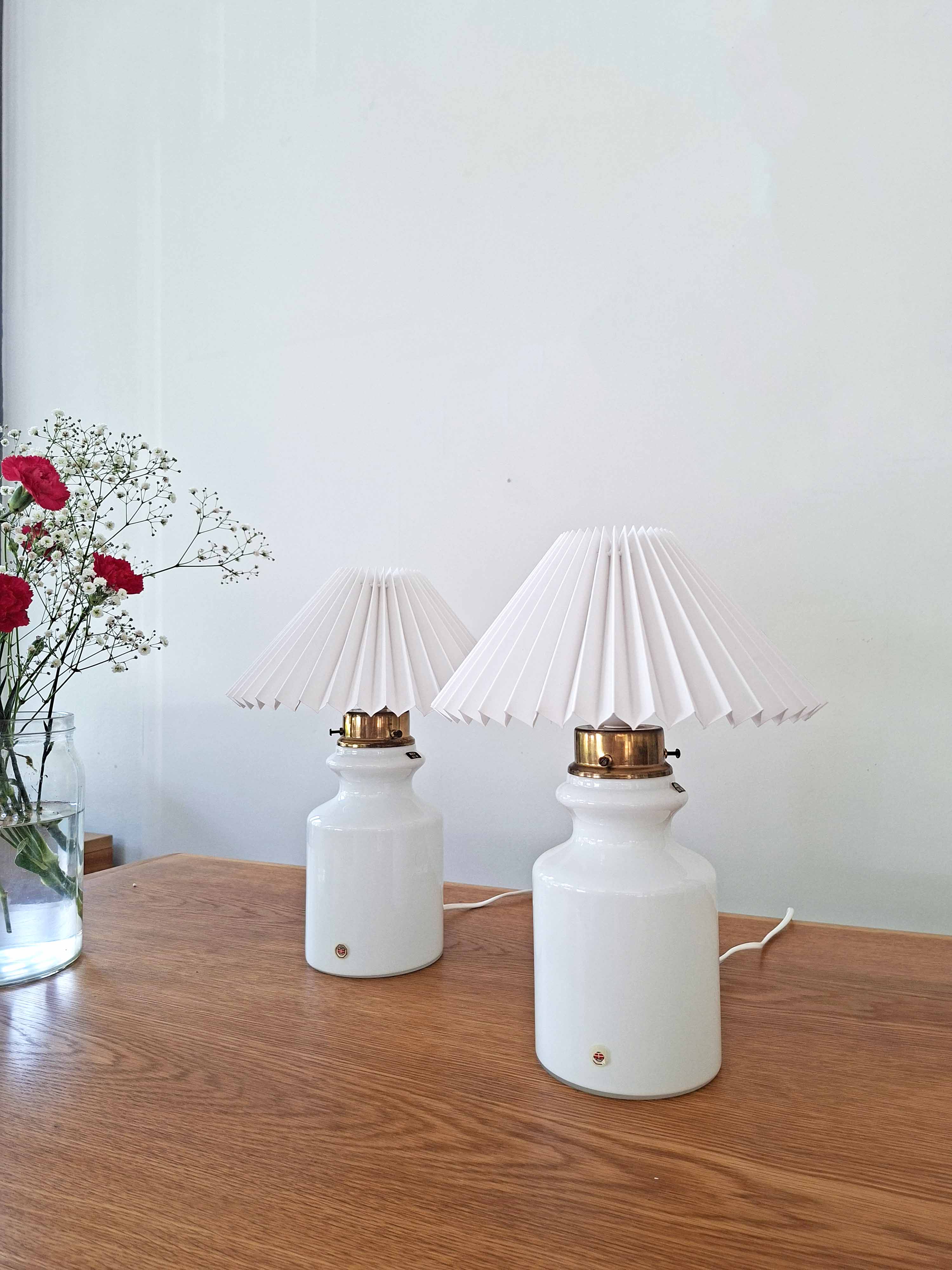 Maitolasiset pöytävalaisimet 1960 -luvulta, Odreco