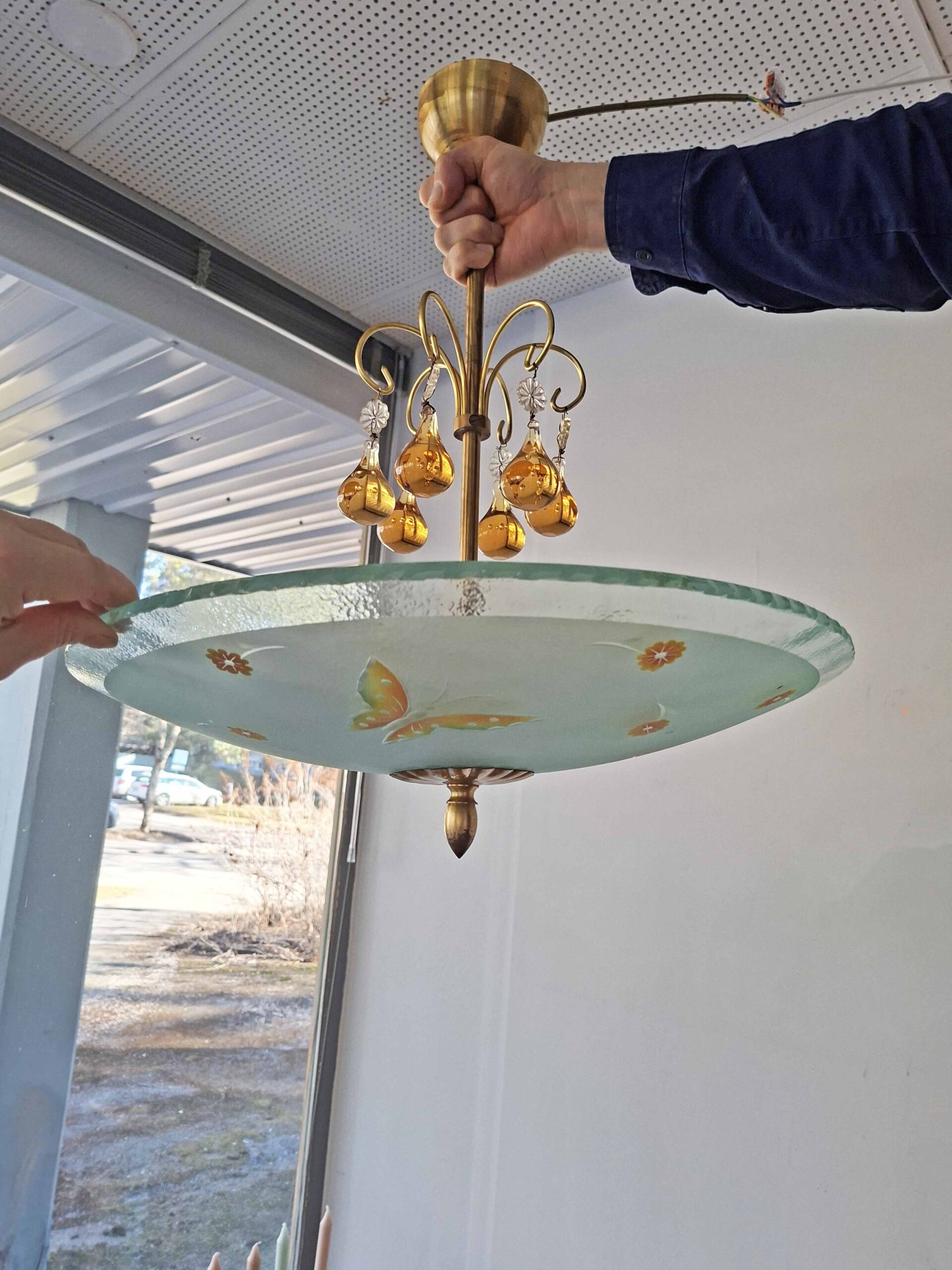 Art deco plafondi 1930-luvulta