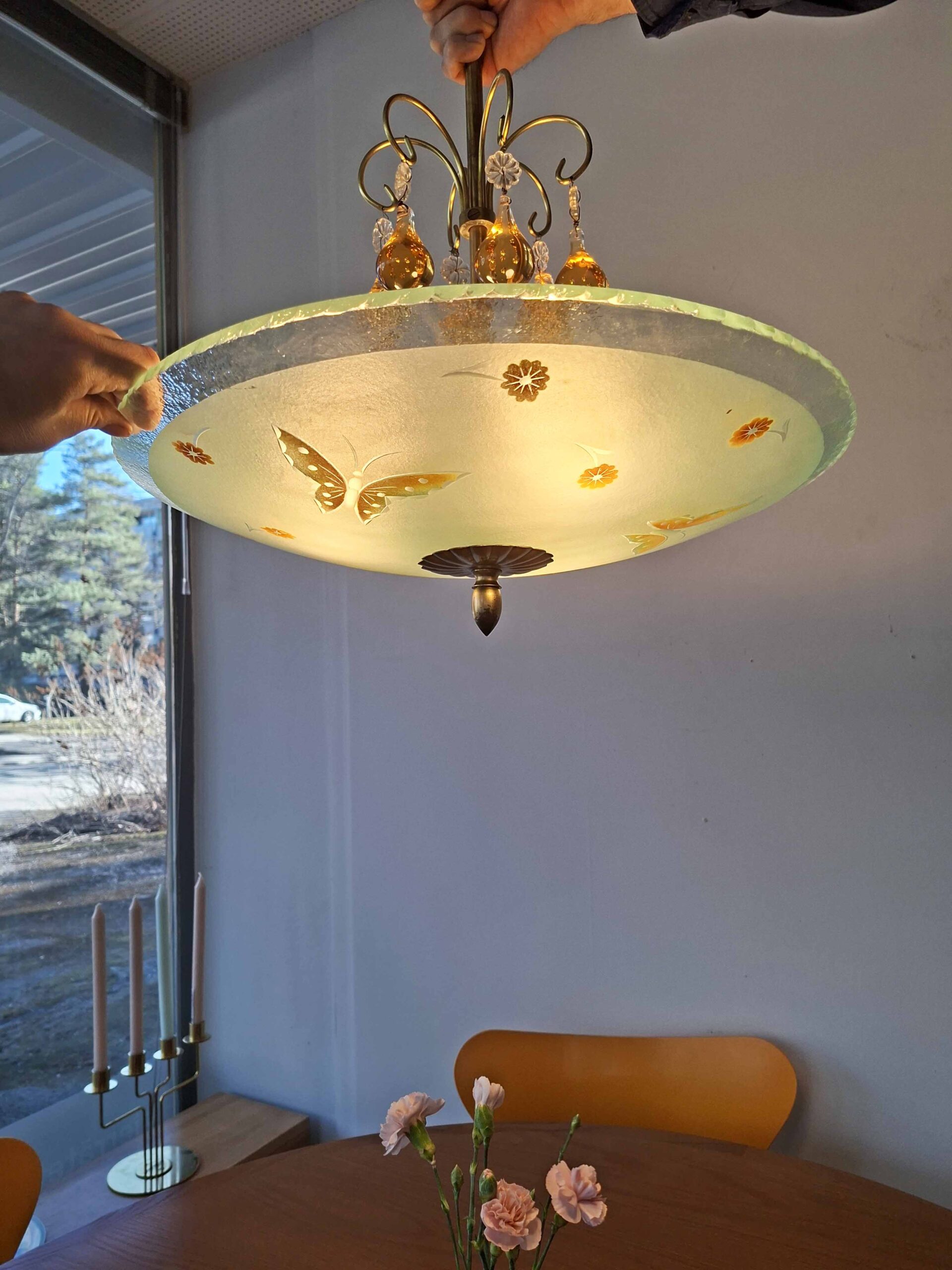 Art deco plafondi 1930-luvulta